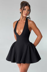 Fioreclo Joelle Playsuit in Black