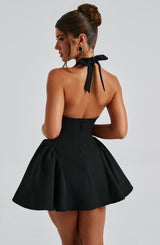 Fioreclo Joelle Playsuit in Black