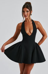 Fioreclo Joelle Playsuit in Black