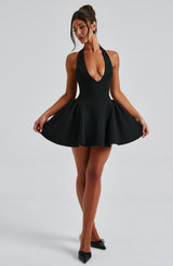 Fioreclo Joelle Playsuit in Black