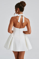 Fioreclo Joelle Playsuit in Ivory