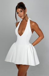 Fioreclo Joelle Playsuit in Ivory