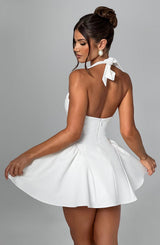 Fioreclo Joelle Playsuit in Ivory