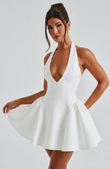 Fioreclo Joelle Playsuit in Ivory