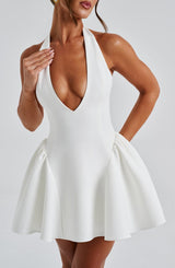 Fioreclo Joelle Playsuit in Ivory