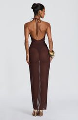 Fioreclo Jonelle Swimsuit in Plum Brown