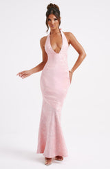 Fioreclo Josefina Maxi Dress in Blush