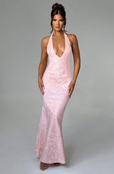 Fioreclo Josefina Maxi Dress in Blush