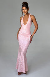 Fioreclo Josefina Maxi Dress in Blush