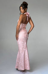 Fioreclo Josefina Maxi Dress in Blush