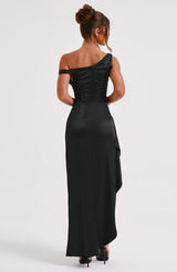 Fioreclo Julietta Maxi Dress in Black
