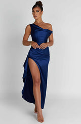 Fioreclo Julietta Maxi Dress in Navy