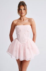Fioreclo Justine Playsuit in Blush