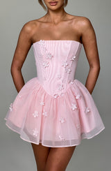 Fioreclo Justine Playsuit in Blush