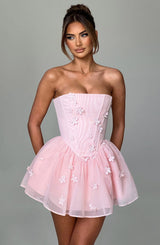Fioreclo Justine Playsuit in Blush