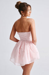 Fioreclo Justine Playsuit in Blush