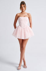 Fioreclo Justine Playsuit in Blush