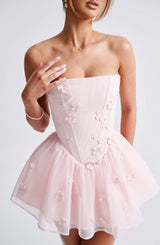 Fioreclo Justine Playsuit in Blush