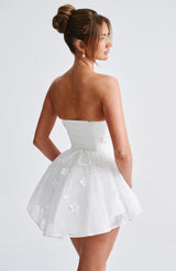 Fioreclo Justine Playsuit in Ivory