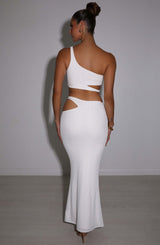 Fioreclo Kaelyn Maxi Skirt in White