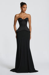 Fioreclo Kaiana Maxi Skirt in Black