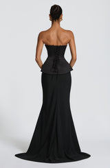 Fioreclo Kaiana Maxi Skirt in Black
