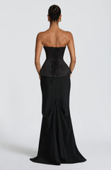 Fioreclo Kaiana Maxi Skirt in Black