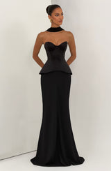 Fioreclo Kaiana Maxi Skirt in Black
