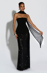Fioreclo Maiya Scarf in Black