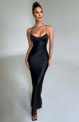 Fioreclo Malikah Maxi Dress in Black