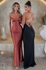 Fioreclo Malikah Maxi Dress in Black