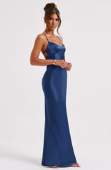 Fioreclo Malikah Maxi Dress in Navy