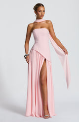 Fioreclo Maliyana Maxi Dress in Blush