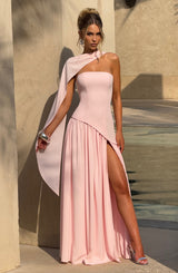 Fioreclo Maliyana Maxi Dress in Blush