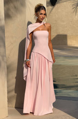 Fioreclo Maliyana Maxi Dress in Blush