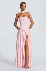 Fioreclo Maliyana Maxi Dress in Blush