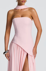 Fioreclo Maliyana Maxi Dress in Blush