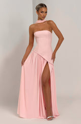 Fioreclo Maliyana Maxi Dress in Blush