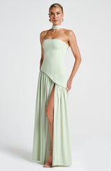 Fioreclo Maliyana Maxi Dress in Mint