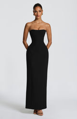 Fioreclo Manora Maxi Dress in Black