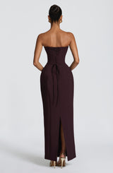 Fioreclo Manora Maxi Dress in Plum