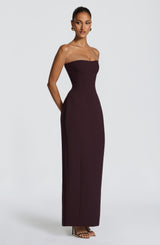 Fioreclo Manora Maxi Dress in Plum