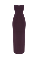 Fioreclo Manora Maxi Dress in Plum