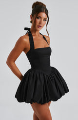 Fioreclo Maricella Mini Dress in Black