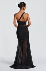 Fioreclo Marielle Maxi Dress in Black