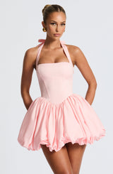 Fioreclo Marisia Mini Dress in Blush