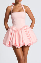 Fioreclo Marisia Mini Dress in Blush