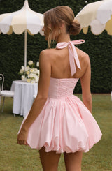 Fioreclo Marisia Mini Dress in Blush