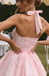 Fioreclo Marisia Mini Dress in Blush
