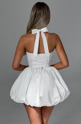 Fioreclo Marisia Mini Dress in Ivory